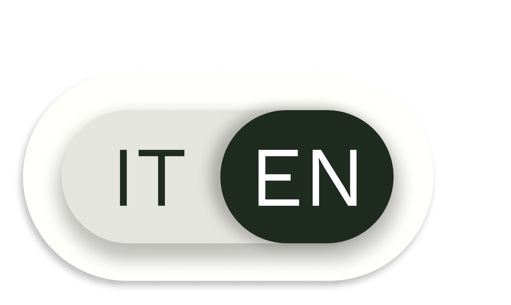 Language selection slider